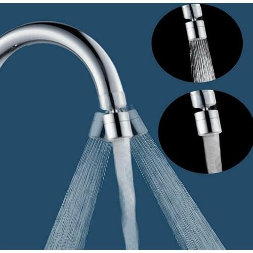 Kitchen Tap Head 360Degree Swivel Bubbler Sink Faucet Water Saving F-ilter Sprayer Home VC