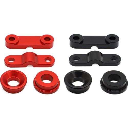 Front & Rear Solid Billet Shifter Bushing COMBO For Honda B series Acura Integra CIVIC Del Sol CRX 1988-2001