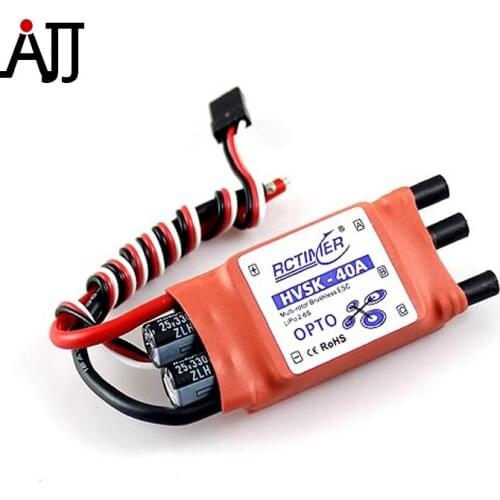 RCTIMER Multicopter SimonK Firmware 40A Brushless ESC Speed Controller High Voltage OPTO HVSK-40A