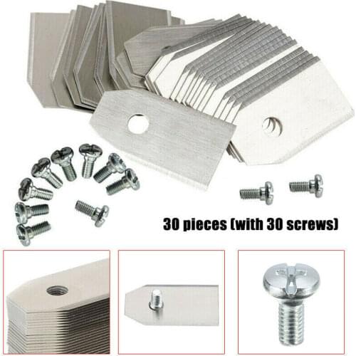 30x Replacement Blade For Husqvarna Automower/Gardena Robotic Lawnmower Best