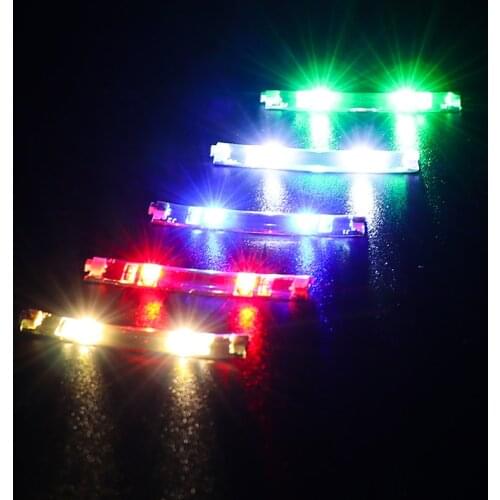 2 Packs Led Stripe Light Compatible For City Street Single Lamp Battery Box USB For Legoeds /Pin/ Creator House DIY Toys