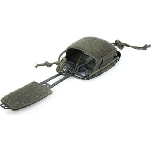TMC3505-RG Tactical Helmet Frame Battery Case T-type Pouch Elastic Cord Fixed