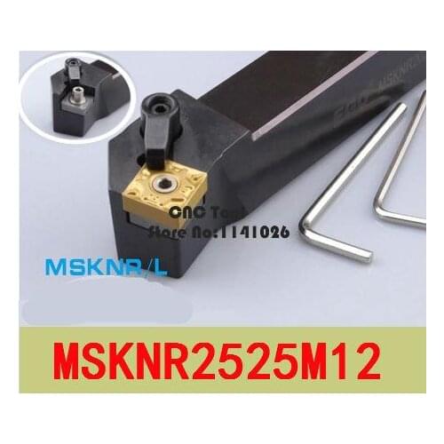 MSKNR2525M12/ MSKNL2525M12 Metal Lathe Cutting Tools,CNC Turning Tool,Lathe Machine Tools, External Turning Tool Type MSKNR/L