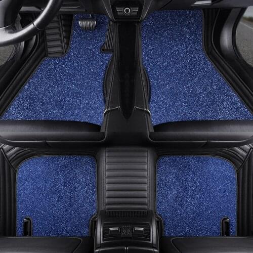 Thicken Leather car floor mat For lexus ct200h rx gs300 is250 es ls nx gs gx lx rc lc ux rugs carpets accessories