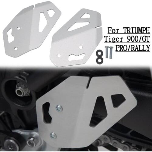 Left And Right Heel Guards protector Guard Rear Foot Brake Lever Pedal Shifter Cover For TRIUMPH Tiger 900 GT PRO RALLY TIGER900