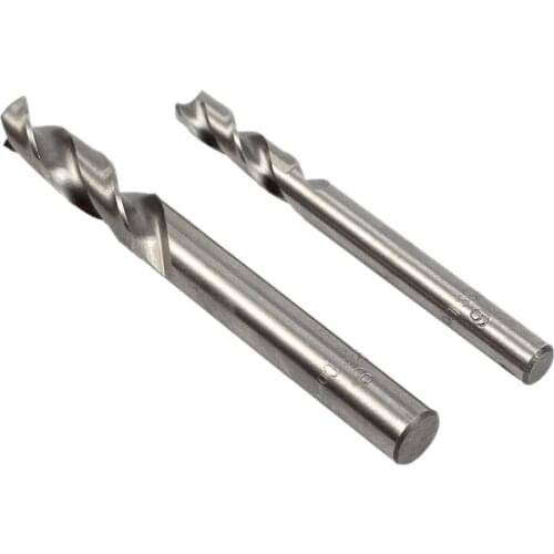 2Pcs/Set 6/8mm HSS CO Cobalt Spot Weld Drill Bit Electric Drill Metal Hole Grooving Drill Saw Carpenter Woodworking Tool