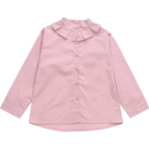 AIXINGHAO White Blouses For Girls