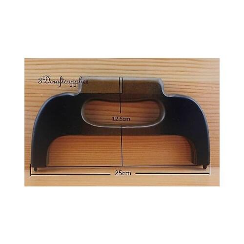Wooden purse frame 9 3/4 inch x 5 inch (purse making supplies) M19