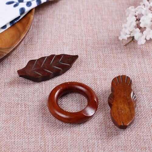 Wooden Chopsticks Holder Asymmetrical Suitable For Home Restaurant Use