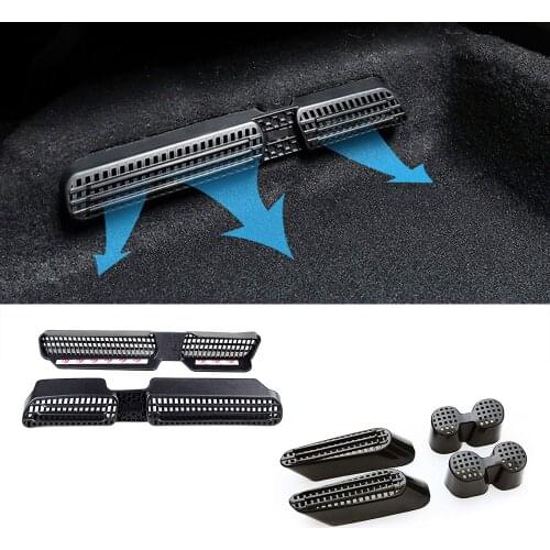 For Volkswagen VW Tiguan MK1 MK2 2007-2021 Under Seat Floor AC Air Conditioner Vent Outlet Grille Protective Cover Car Trim