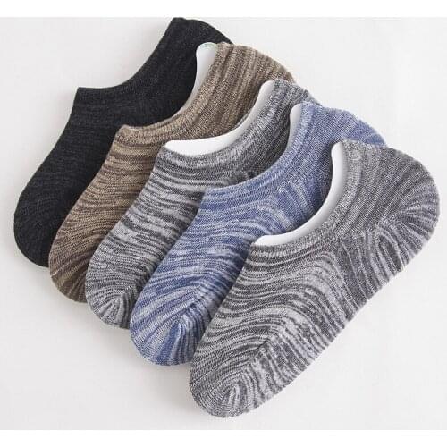 Cotton women low ankle boat socks invisible silicon gel slipper girl boy hosiery 4pair=8pcs ws154