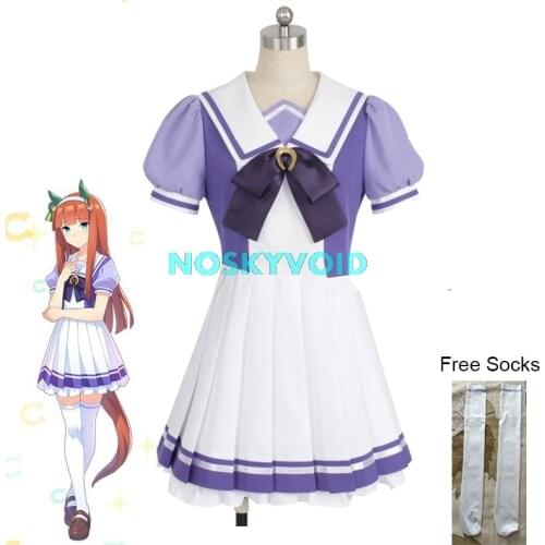Pretty Derby Costume Special Week Cosplay Dresses Silence Suzuka School Uniform Skirts Tokai Teio Dress Woman JK Uniforms