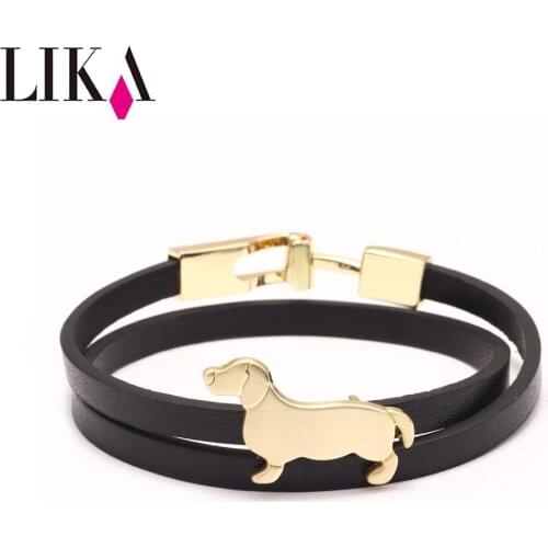 LIKA 2020 New Classic Dual purpose Leather Bracelet for women Alloy accessories womens Necklace Fashion couple gift