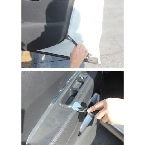 Metal Crowbar Auto Hand Tool Double-ended Disign Pry Bars Automotive Tools