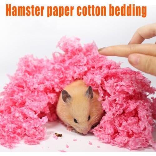 Natural Clean And Cozy Paper Nesting Small Pet Bedding Hamster Cage Supplies With Odor Control Guinea Pig Bedding 4.1L Mascotas
