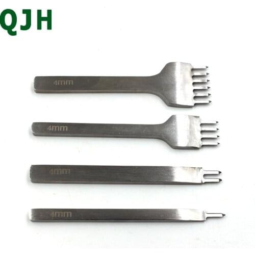 New 3 4 5 6mm Prong Leather Craft Tools Hand Tools Punches Sewing Punch Tool Tools Leather 1 2 4 6 Prong