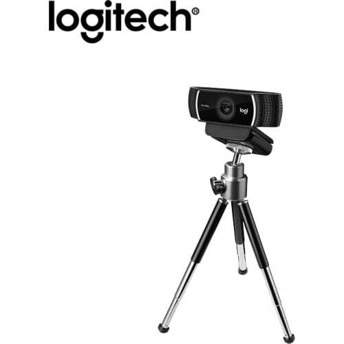 Original Logitech C922 Pro 1080P Web 30FPS Full HD Webcam Built-in Microphone With Tripod For Streaming Recording