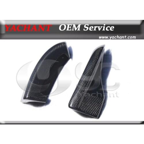 Carbon Fiber CS Bottom Line Rear Bumper Corner Fit For 2008-2010 Subaru Impreza GRB STI