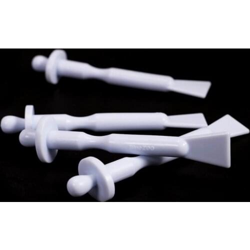 10Pcs/Set Nasal Hair Remover Cleaning Plastic Nose Wax Hair Removal Applicator Sticks 2 In 1 Double Head Wiping Sticks Wax Tool