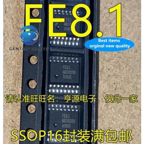 10PCS FE8.1 SSOP16 foot HUSB2.0 shunt small interface IC in stock 100% new and original