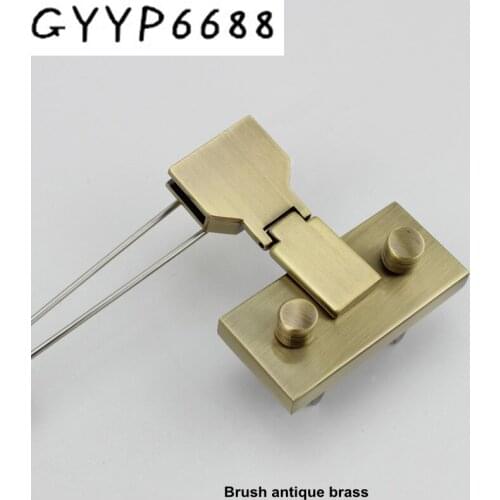 8sets 60*52mm high quality Bag hardware accessories lock With key plug lock duck tongue buckle button bronze gold