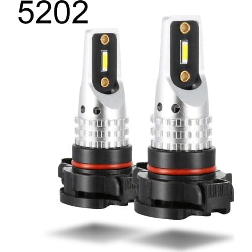 Car LED Driving Fog Light Beam Headlights 5202 V8 Bulb Conversion Power Bright Super High Lamp 6500K New Low Kit