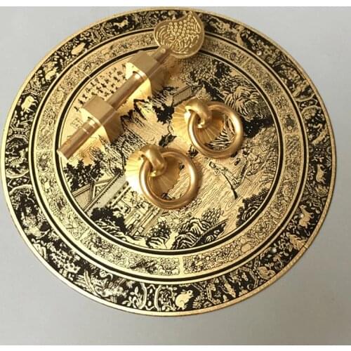 Chinese Antique Furniture Copper fittings 140/180/240mm Cabinet Handle shoe bookcase wardrobe door handle Retro Furniture