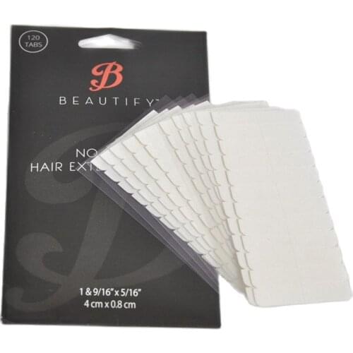 New 10*12pcs/lot No Shine Hair Extension Tape Adhesive Bonding Double Sided Tape Waterproof For Tape Hair Extension