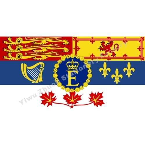 Canada Royal Flag 150X90cm (3x5FT) 120g 100D Polyester Double Stitched High Quality Free Shipping