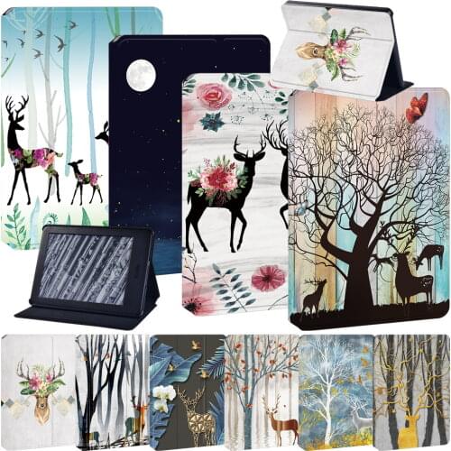 For Amazon Kindle Paperwhite 1 5th Gen/2 6th Gen/3 7th Gen/4 10th Gen/Kindle 2019/2016 Tablet Case Leather Flip Stand Cover Case