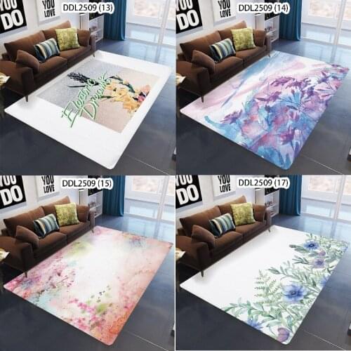 Beautiful flower print rug for living room big rug for living room carpets for bed room rugs rugs living room floor mat balcony