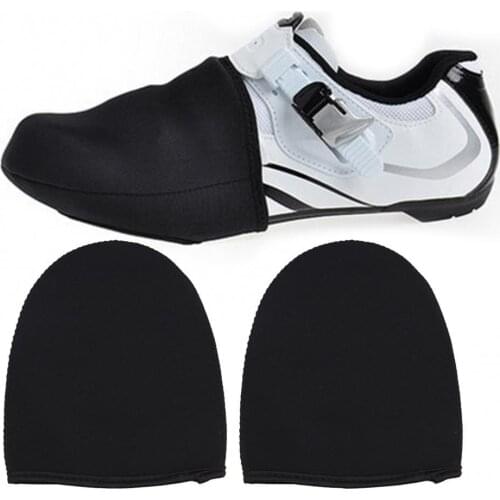 50%HOT2Pcs Windproof Warm Road Bike Bicycle Half-Sole Shoe Covers Protective Cases