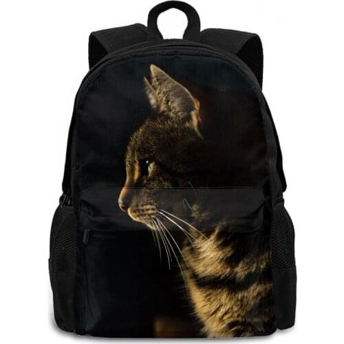 3D Animal Backpack for Women Dog Cat Horse Personal Bookbag for Boys and Girls School Rucksack with 15in Laptop Sleeve