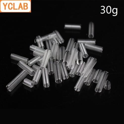 YCLAB 0.5*4mm Glass Spring Filler 30g Per Bag