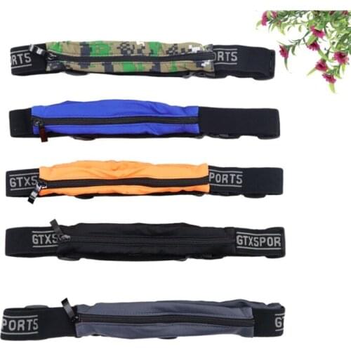 Outdoor Sports Waistband Running Belt Waist Bag for Phone Holder Small Objects Portable Storage Pocket Pouch for Walking Jogging