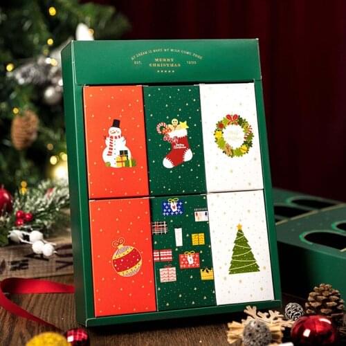 Christmas Eve Gift Cake Biscuit Baking Packaging Box Birthday Gift Party Holiday Surprise For Friends
