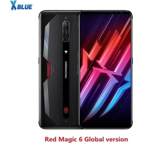 Global Version Nubia Red Magic 6 5G Smartphone Snapdragon 888 Redmagic Mobile Phone 5050mAh Google Play 66W Super Charger