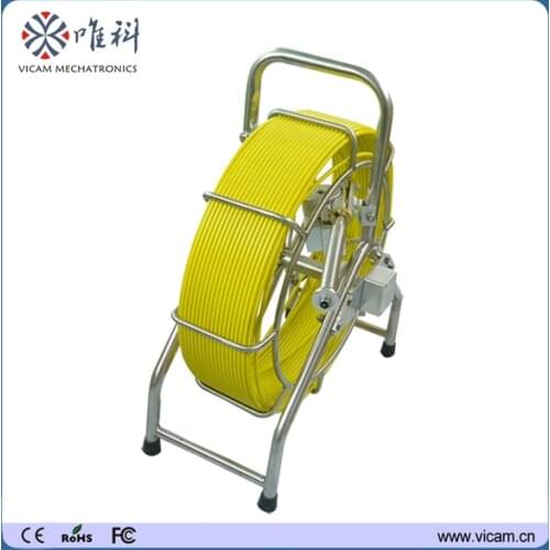 Vicam Dia.7mm fibreglass cable 60m push rod cable