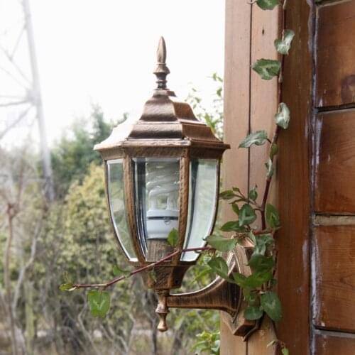 Waterproof Wall Porch Lights Garden Street Balcony Corridor Vintage Garland Lawn Decor