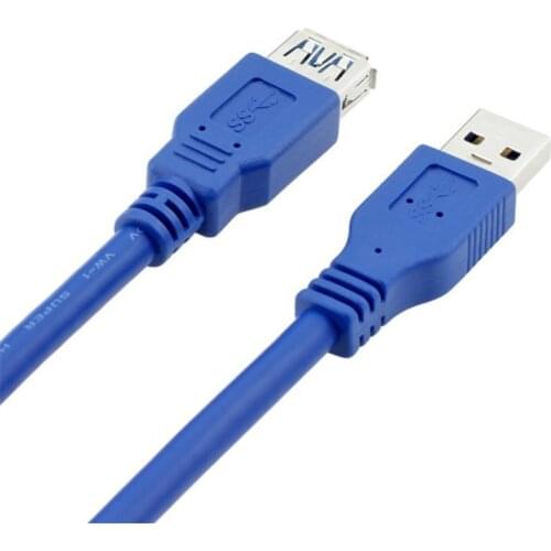 High Speed USB 3.0 Extension Cable A Male to Female AM to AF M/F USB3.0 Extend Data Cable 0.3m-5m