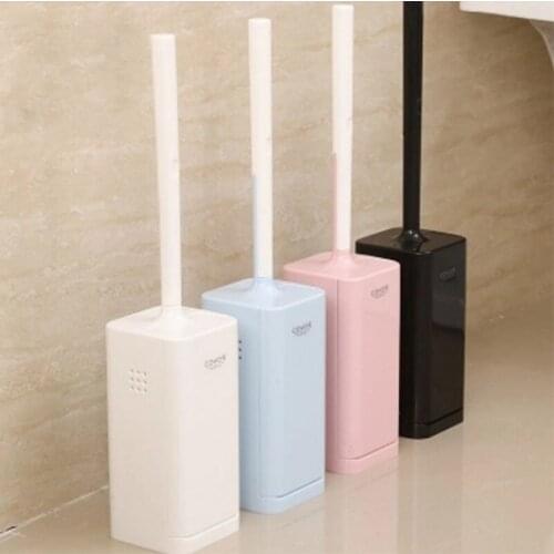 Japanese Toilet Brush With Base Plastic Toilet Brush Set Toilet Special Toilet Cleaning Brush Bathroom Cleaning Supplies
