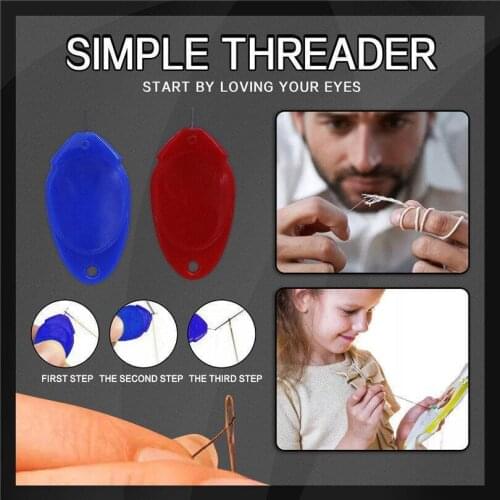 1/3/10PCS Needle Threader Simple Needle Threading Hand or Machine Threading Set Home Textile Tools Diamond Painting