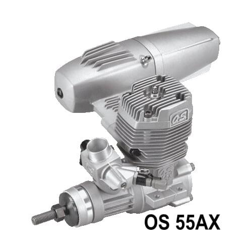 2 Stroke OS 55AX Nitro Engine for RC Airplane Helicopter 15612