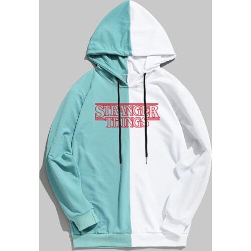 2021 Fashion Splice Cool Men Hip Hop Hoodies Spring Autumn Casual Sweatshirts Streetwear Men Women Pullover Harajuku Hoodie Male