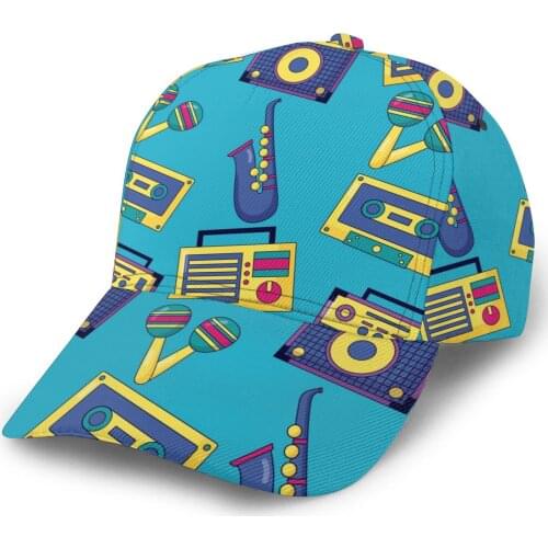 2021 New Baseball Cap Fishing Caps Men Outdoor Hunting Hat Hiking Hat Music Poster