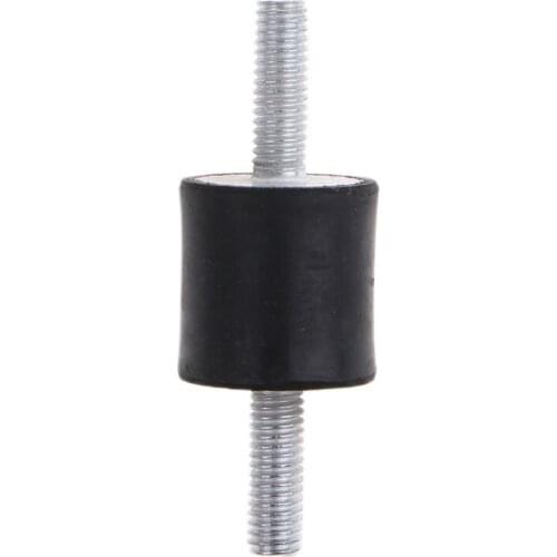 69HF M5/M6/M8 Rubber Mount Double Male Thread Absorber Anti Vibration Silentblock Boat Car Bobbin Shock Absorber Tools