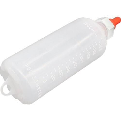 1L Calf Milk Feeder Bottle with Nipple Sheep Lamb Bottle Milk Feeder for Sheep Cattle Milking Feeding Replacement Livestock Tool