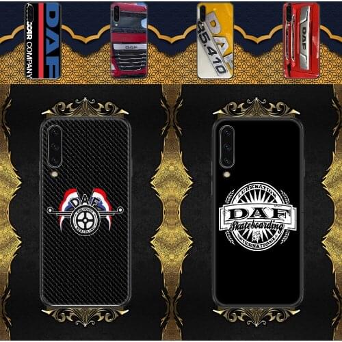 DAF Truck logo Phone case For Samsung Galaxy A 3 5 7 8 10 20 21 30 40 50 51 70 71 E S 2016 2018 4G black soft cover fashion