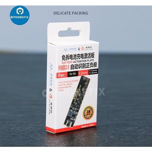 C-001 Battery Activation Board for iPhone 5 to 12 Series Battery No Need Disassemble Fast Charging Activate Tool