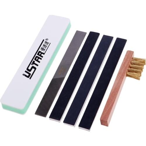 Hobby Model Finish Tools Grinding Bar Polishing Sponge with Flie & Brush Set